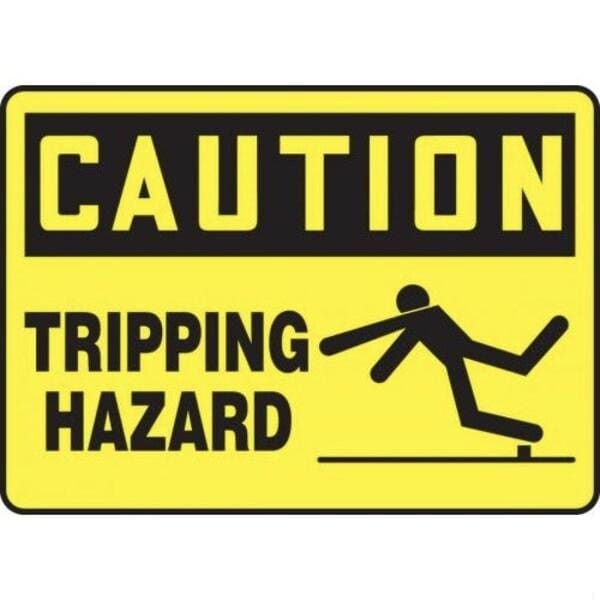 Accuform OSHA CAUTION SAFETY SIGN USE MSTF630XP MSTF630XP - main